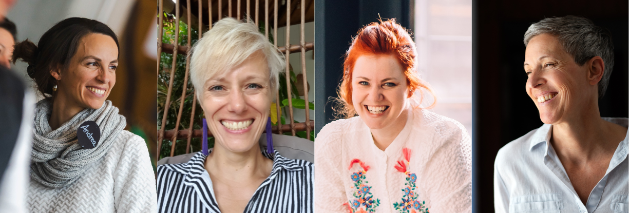 Geleitet von 4 Frauen aus der Community